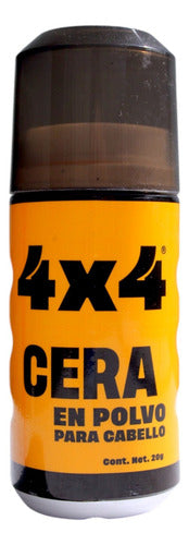 Cera En Polvo Para Cabello Apariencia Elegante 20g 4x4