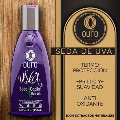 Ouro Seda Capilar Uva De 20 Ml