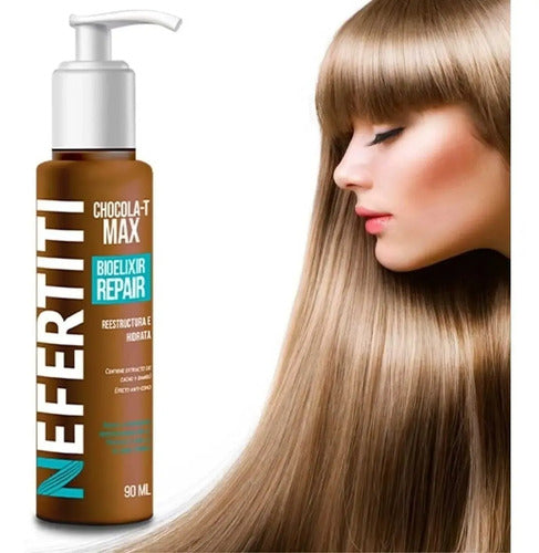 Tratamiento Para Cabello Maltratado Bioelixir Chocola-t Nefertiti 90ml