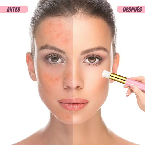 Brochas Para Limpiar Pestañas De Mink, 40 Unidades Rosa Pálido