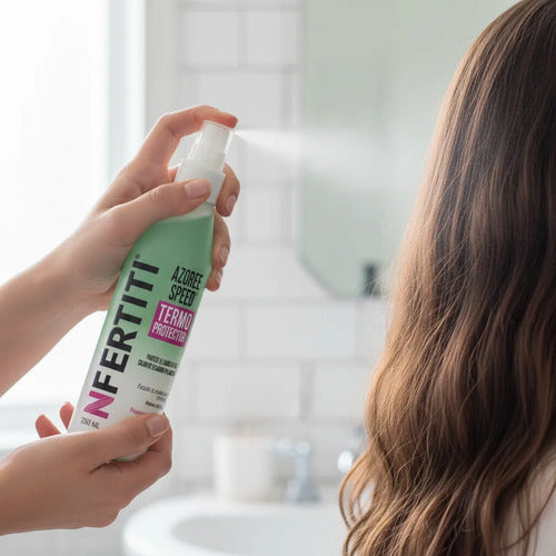 Tratamiento Termoprotector Nefertiti Azoree Speed Anti Frizz