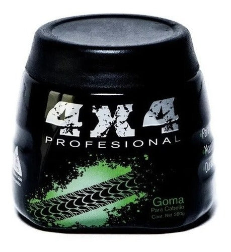 Goma 4x4 Para Cabello 280 G
