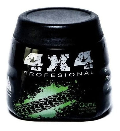 Goma 4x4 Para Cabello 280 G