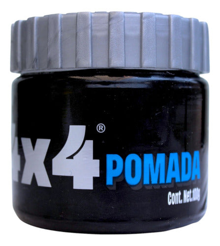 Pomada Fijacion Media-alta Transparente Para Cabello 100g4x4