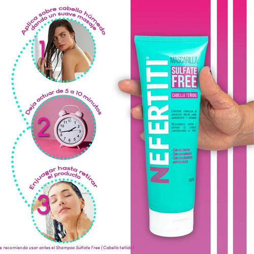 Mascarilla Para Cabello Teñido Sin Sulfatos Ni Parabenos