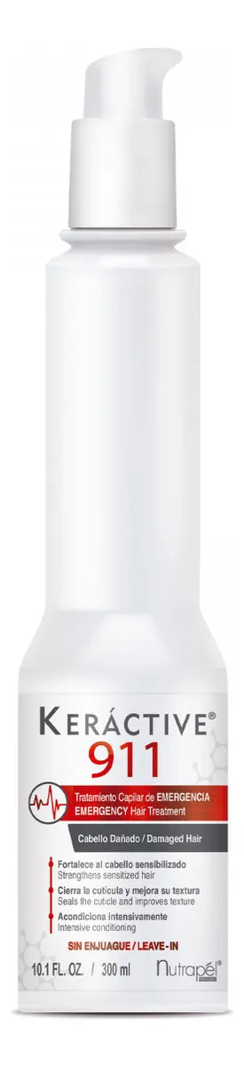 Keractive 911 Tratamiento Capilar de Emegencia sin Enjuague Nutrapel