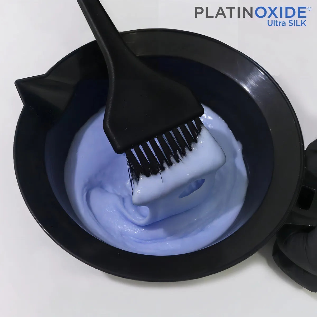 Decolorante Nutrapel Platinoxide tono azul para cabello