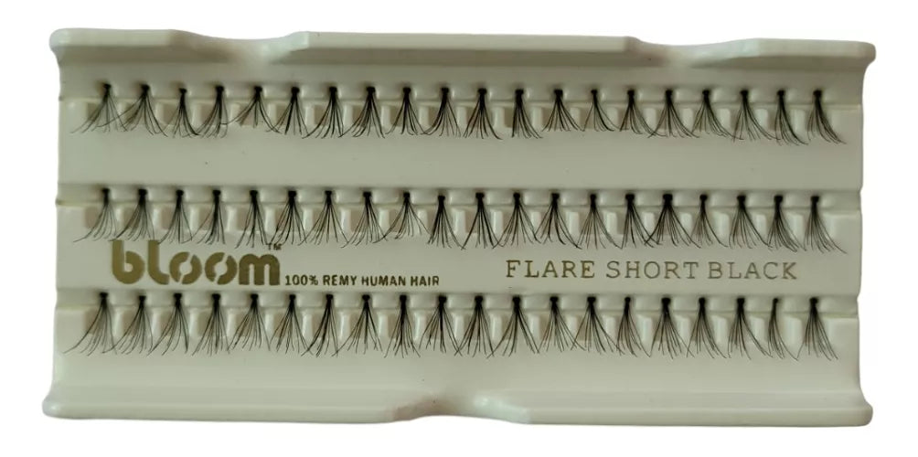 1 Pestaña Bloom 100% Natural Modelo #3x3 Tipo Mink