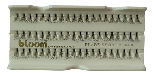 1 Pestaña Bloom 100% Natural Modelo #3x3 Tipo Mink