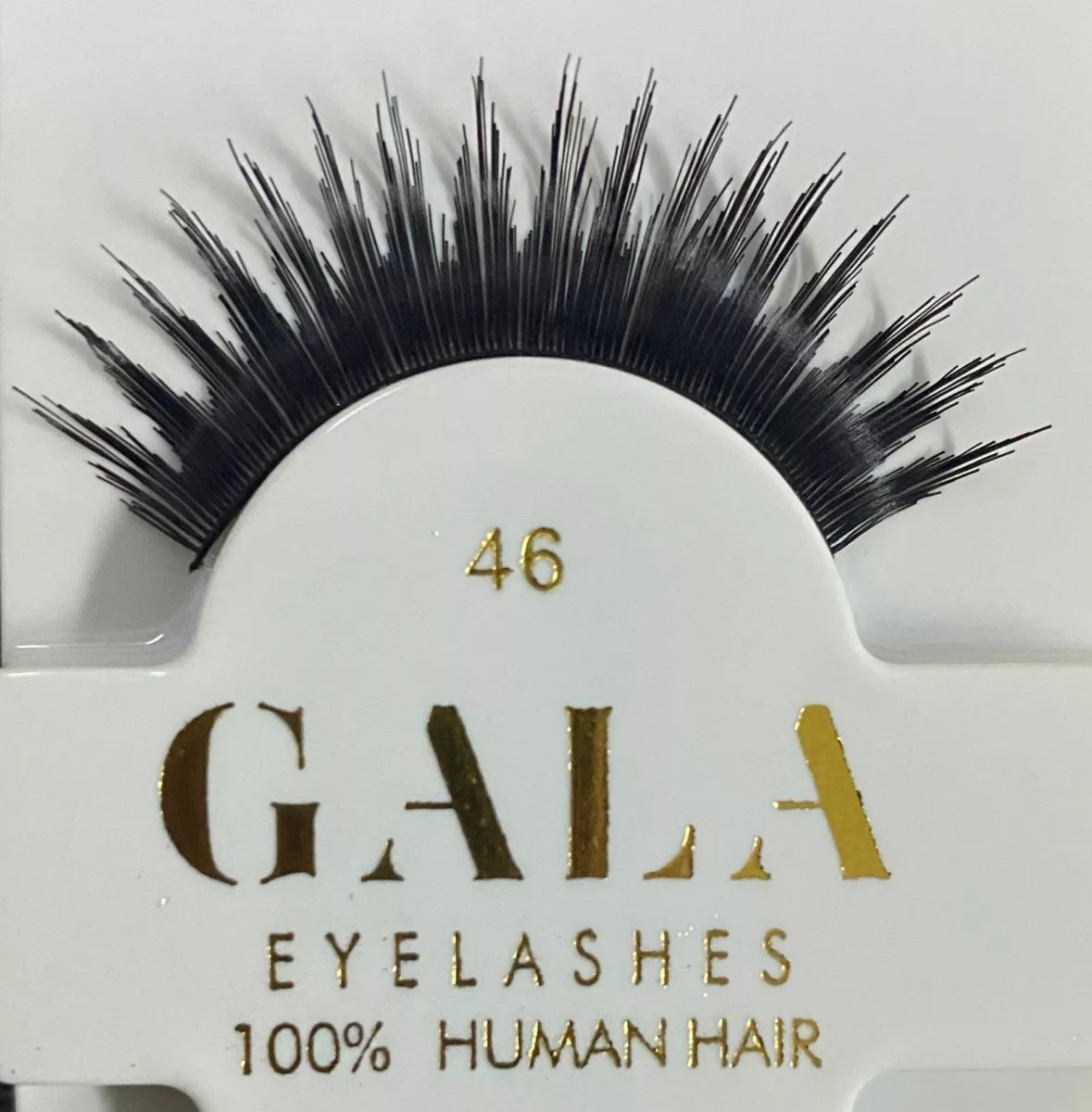1 Pestañas Gala 100% Cabello Natural Tipo 3D
