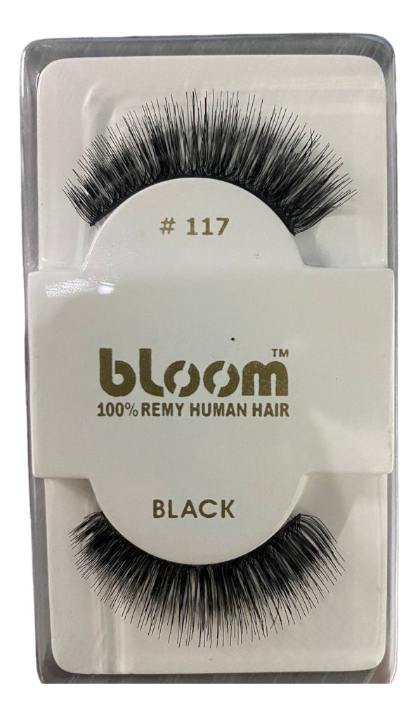1 Par de Pestañas Tira Bloom 100% Natural Tipo Mink