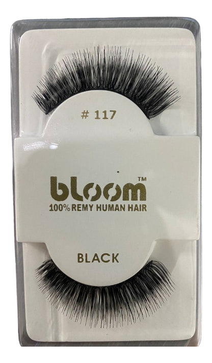 1 Par de Pestañas Tira Bloom 100% Natural Tipo Mink