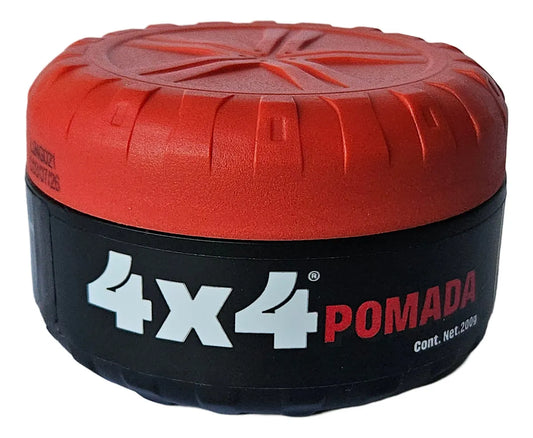 4x4 Pomada Para Cabello Tapa Roja De 200g