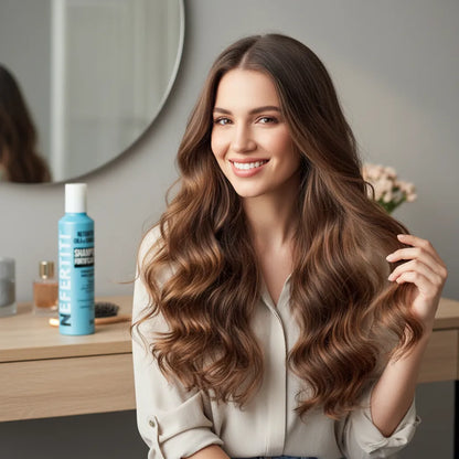 Shampoo Cola De Caballo Para Crecimiento Nefertiti De 300 Ml