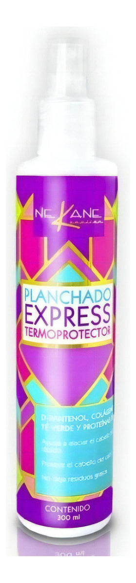 Termo Protector Nekane Planchado Express Alaciador De Cabello