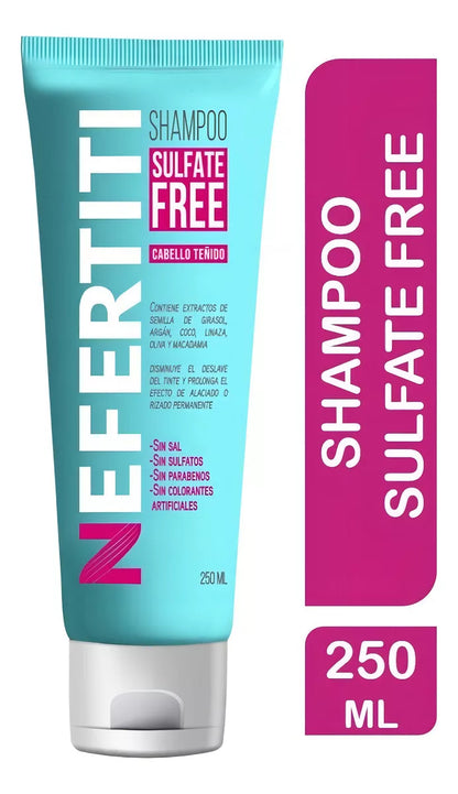 Shampoo Sin Sal Para Cabello Teñido Libre De Parabenos 300ml