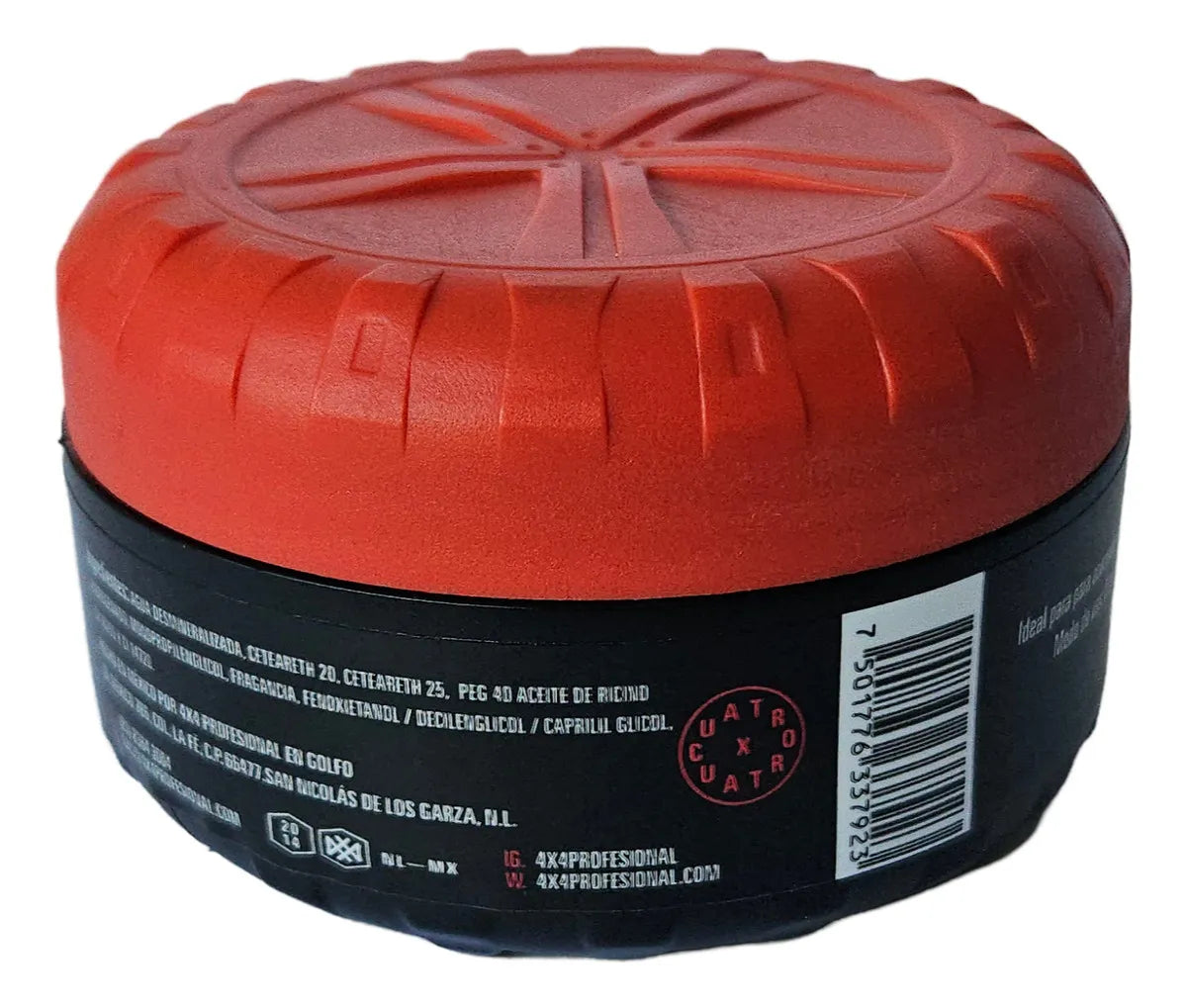 4x4 Pomada Para Cabello Tapa Roja De 200g