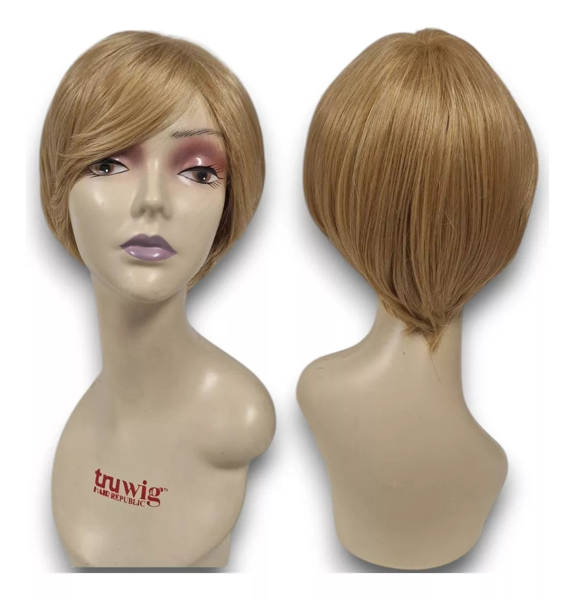 Pelucas Para Mujer Pelo Corto Natural Corte Pixie