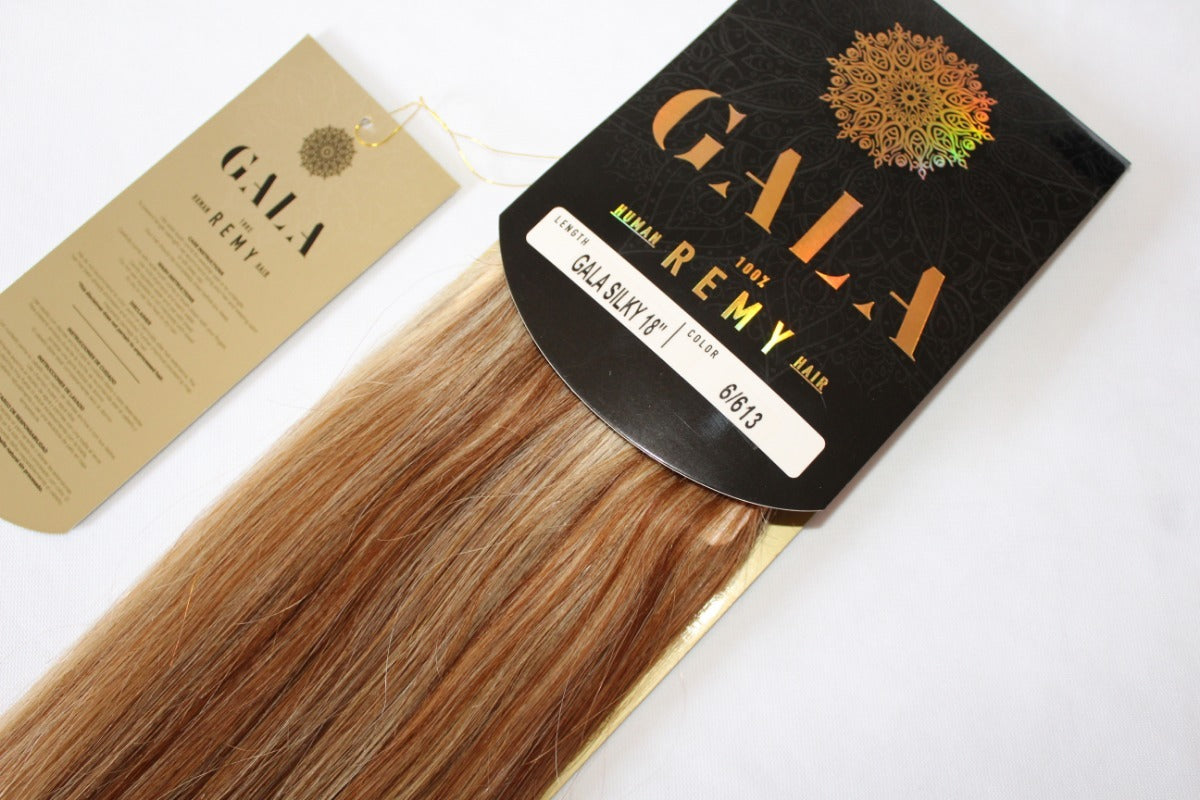 Extensiones Cabello 100% Natural Gala Remy 18 Pulgadas