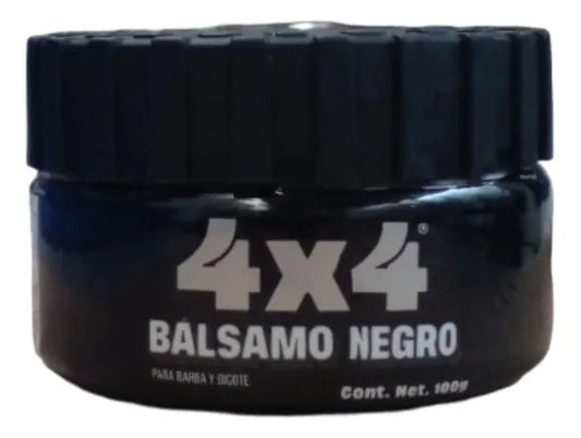 Balsamo Cubre Canas Para Bigote Y Barba 4x4 Profesional 100g