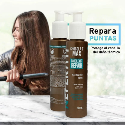 Tratamiento Para Cabello Maltratado Bioelixir Chocola-t Nefertiti 90ml
