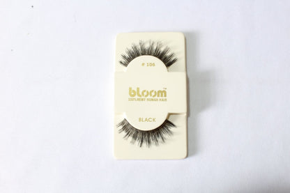 1 Par de Pestañas Tira Bloom 100% Natural Tipo Mink