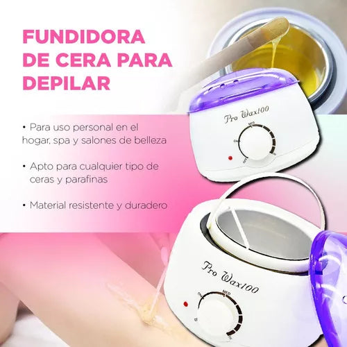Fundidor De Cera Para Depilación Profesional, Belleza Y Spa