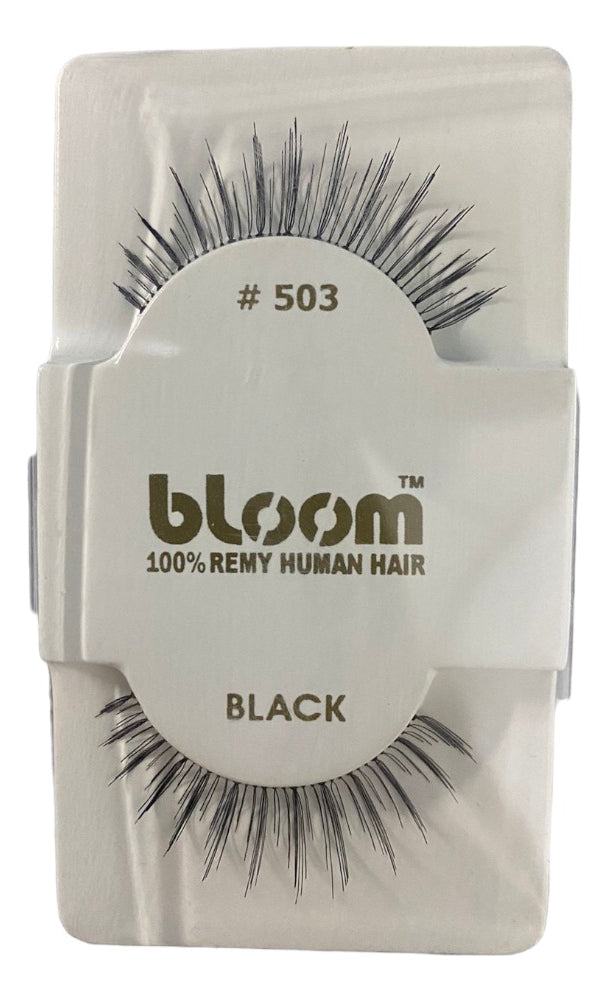 1 Par de Pestañas Tira Bloom 100% Natural Tipo Mink