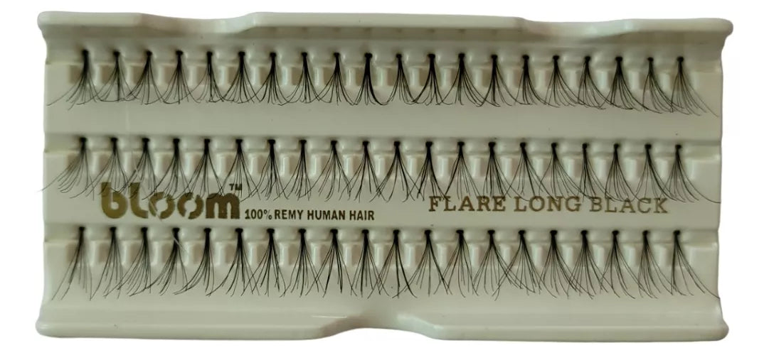 1 Pestaña Bloom 100% Natural Modelo #3x3 Tipo Mink