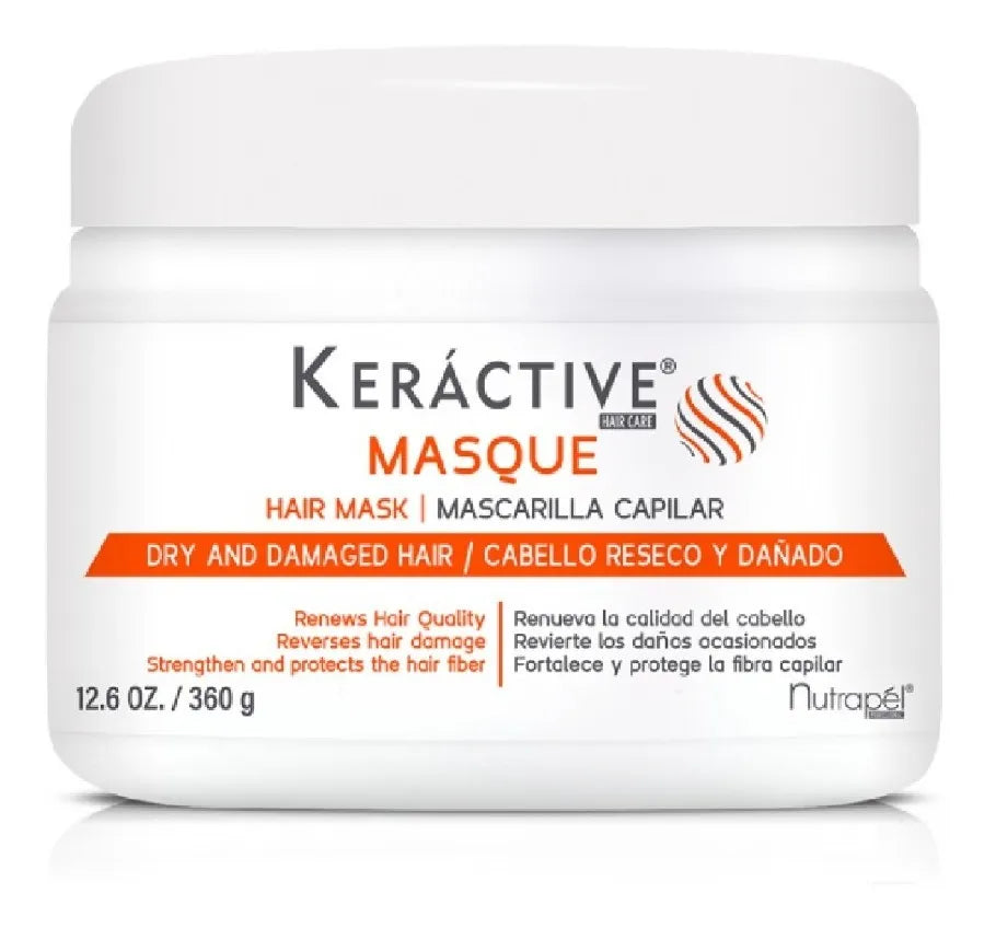 Nutrapel Masque Capilar Cabello Reseco Y Dañado 360 G.