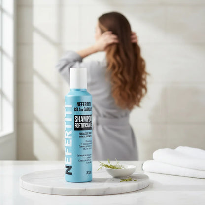 Shampoo Cola De Caballo Para Crecimiento Nefertiti De 300 Ml