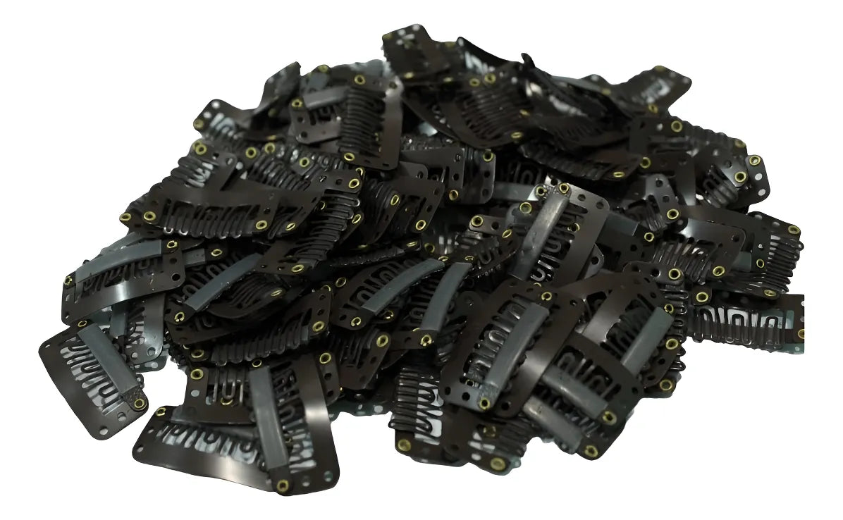 50 Clips Cucas Para Extensiones De Cabello