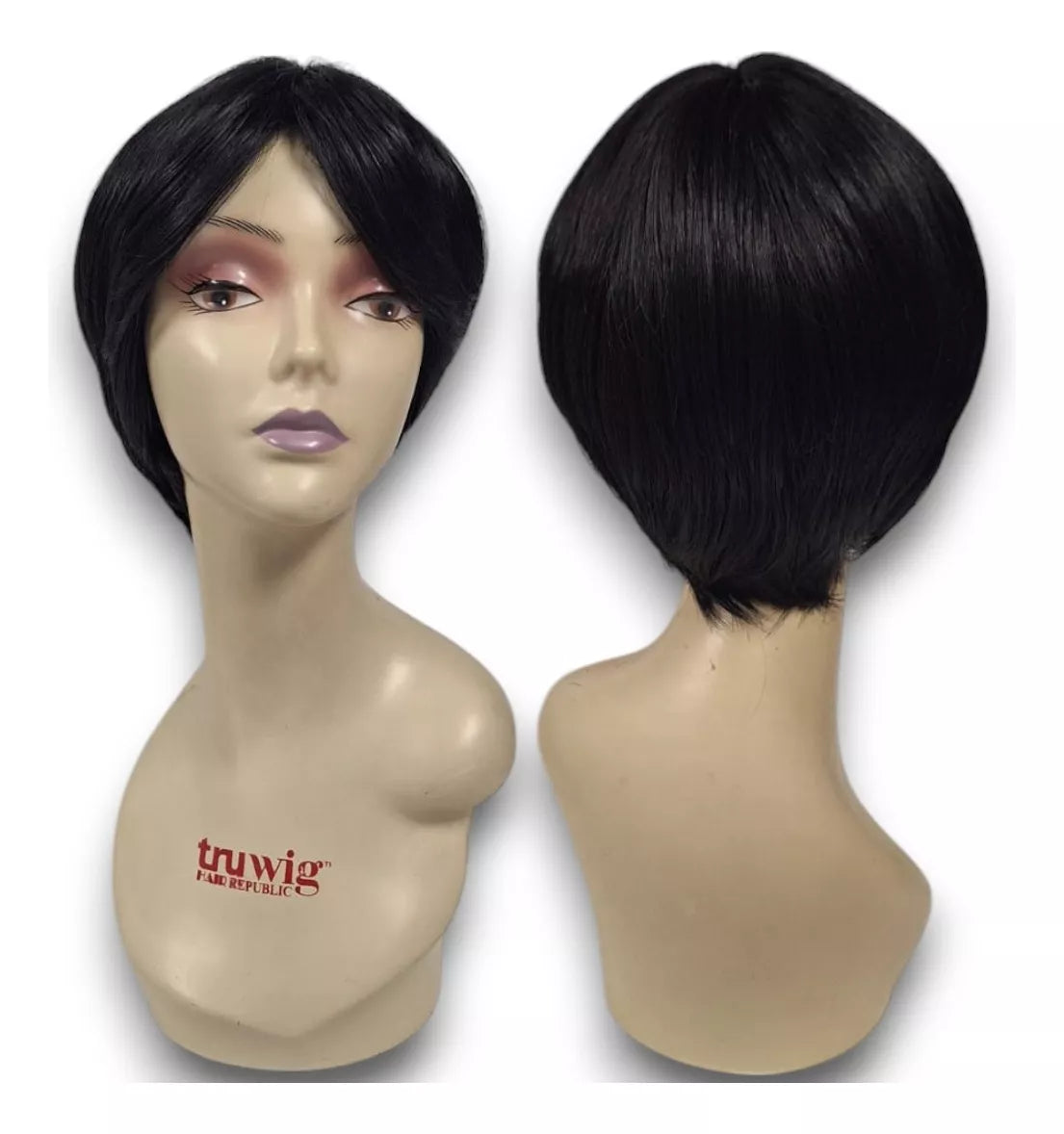 Pelucas Para Mujer Pelo Corto Natural Corte Pixie