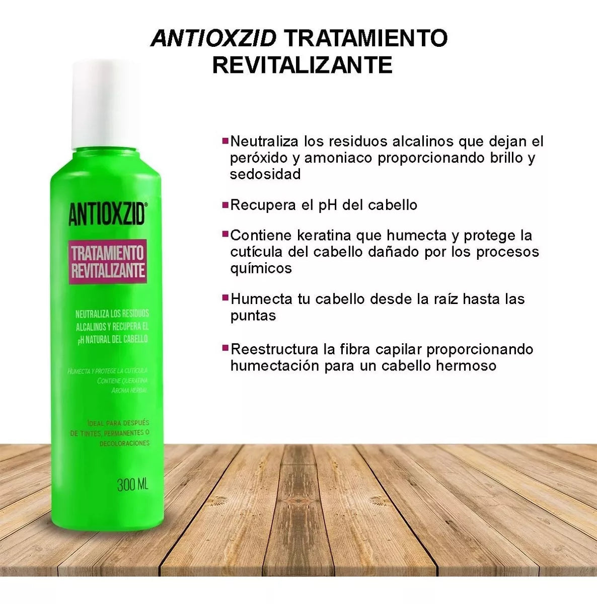 Tratamiento Revitalizante Antioxid Nefertiti 300 Ml