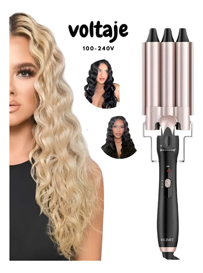 Ferro Rizadora De Cabello Cerámica Profesional 5 En 1