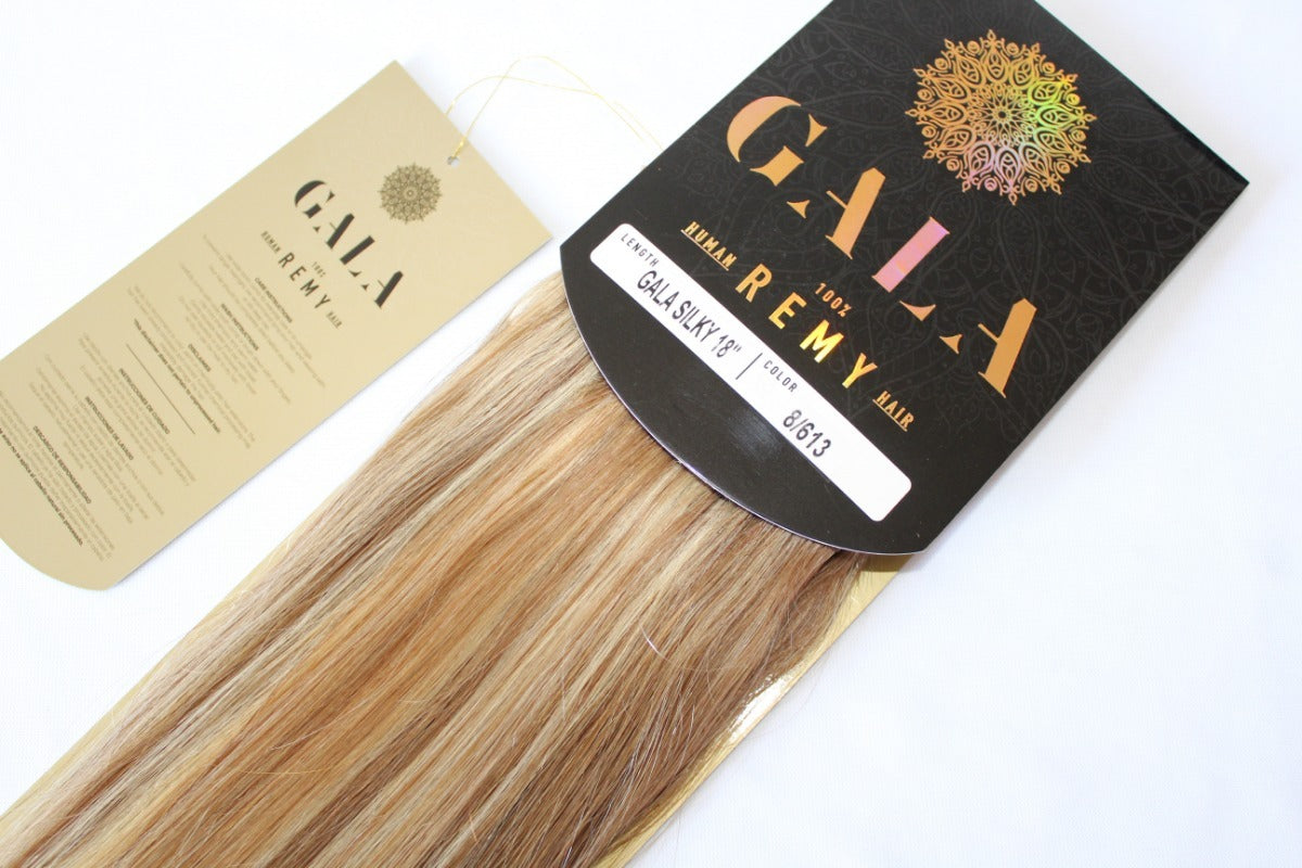 Extensiones Cabello 100% Natural Gala Remy 18 Pulgadas