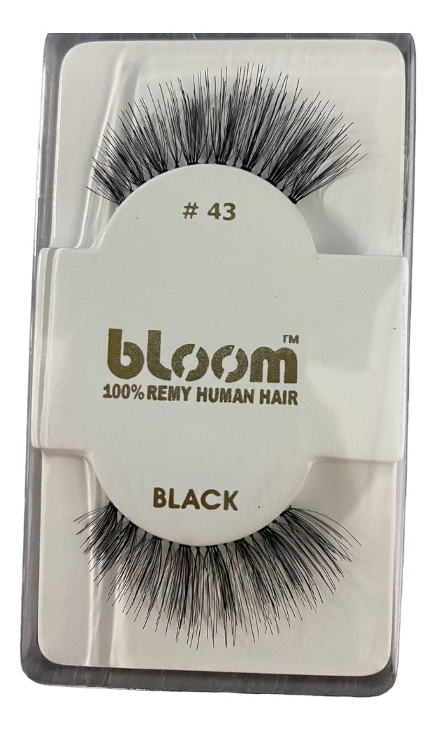 1 Par de Pestañas Tira Bloom 100% Natural Tipo Mink