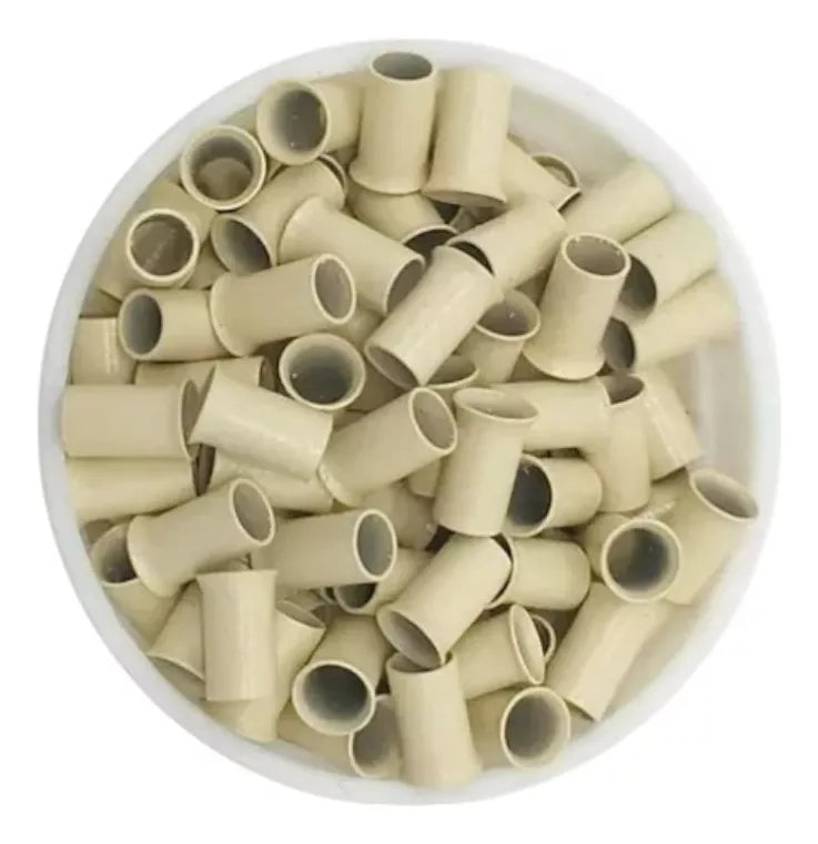 Microchip Jumbo Para Extensiones De Cabello 1000 Pzas