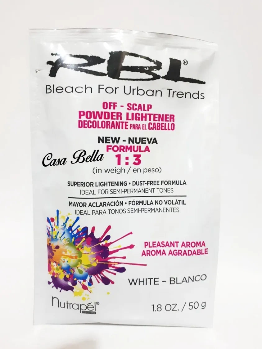 Decolorante Nutrapel RBL tono 1 negro para cabello