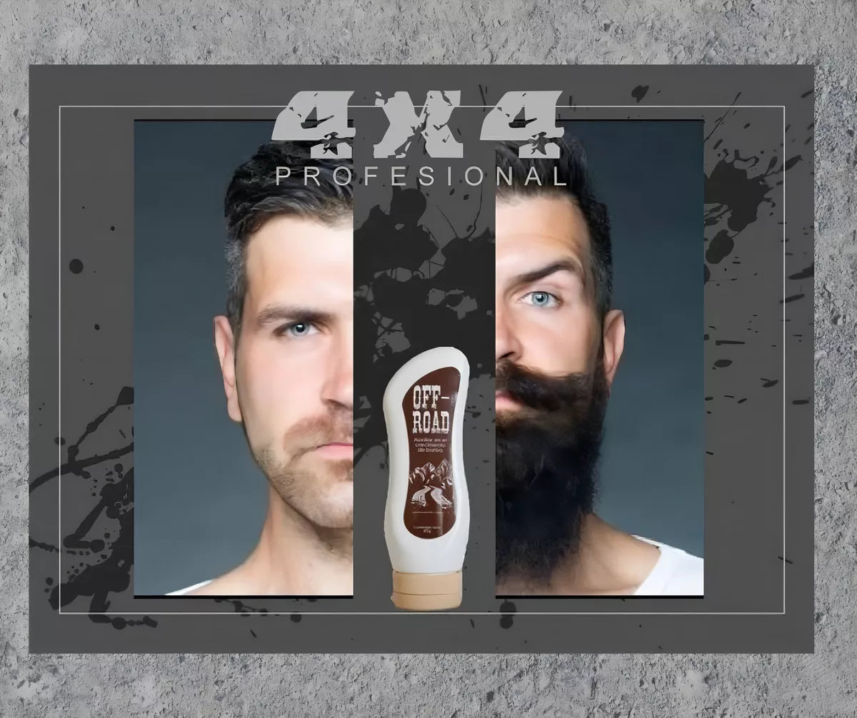 Crema Off Road Auxiliar Crecimiento De Barba Por 4x4 60g