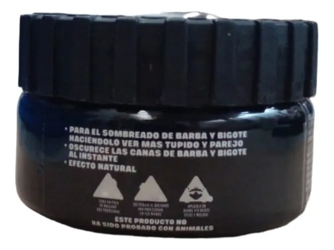 Balsamo Cubre Canas Para Bigote Y Barba 4x4 Profesional 100g