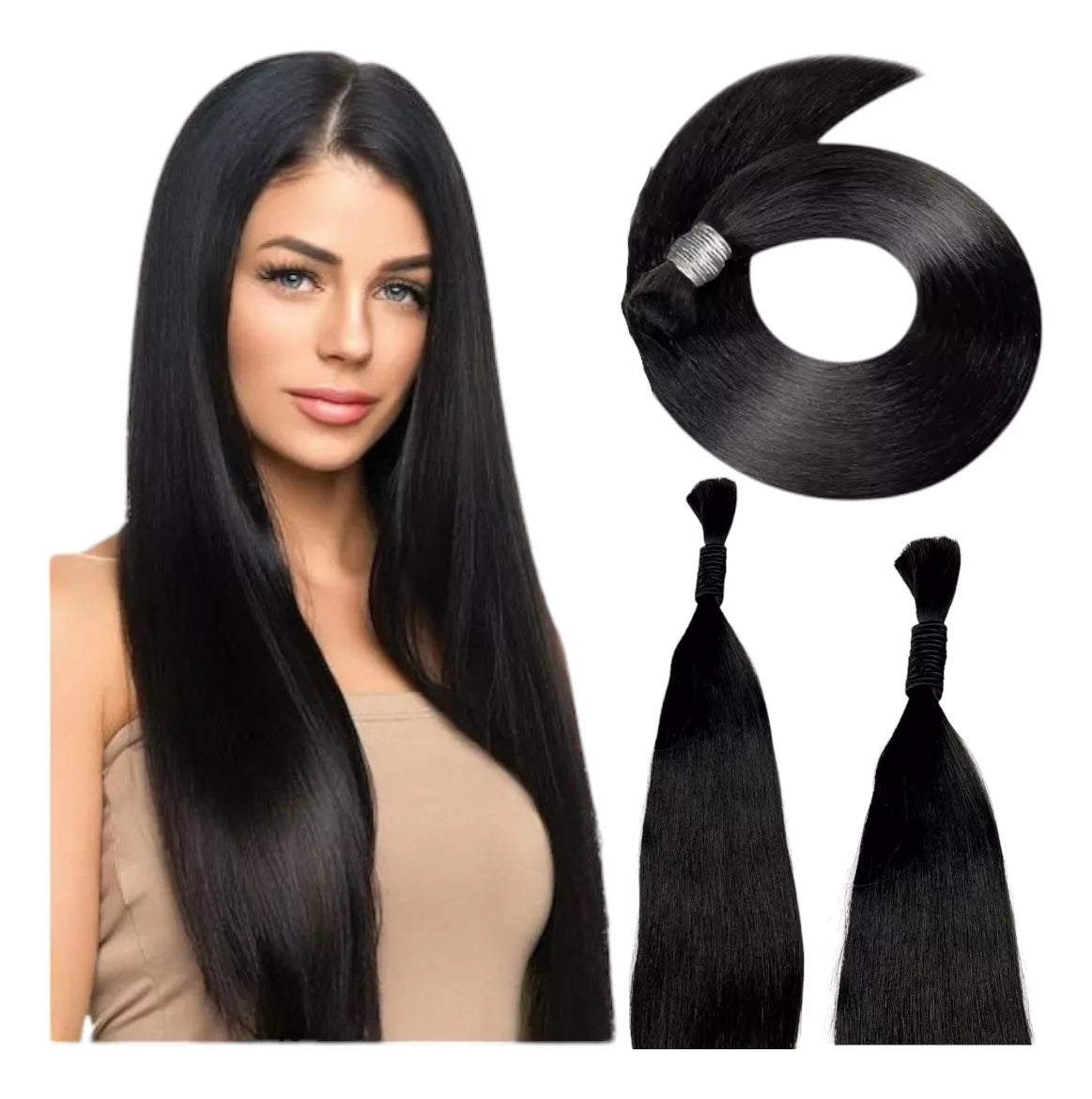 Que Es Pelo Remy Extensiones Cabello 100% Natural Gala Remy 18 Pulgadas 50 Gramos / 75 ...