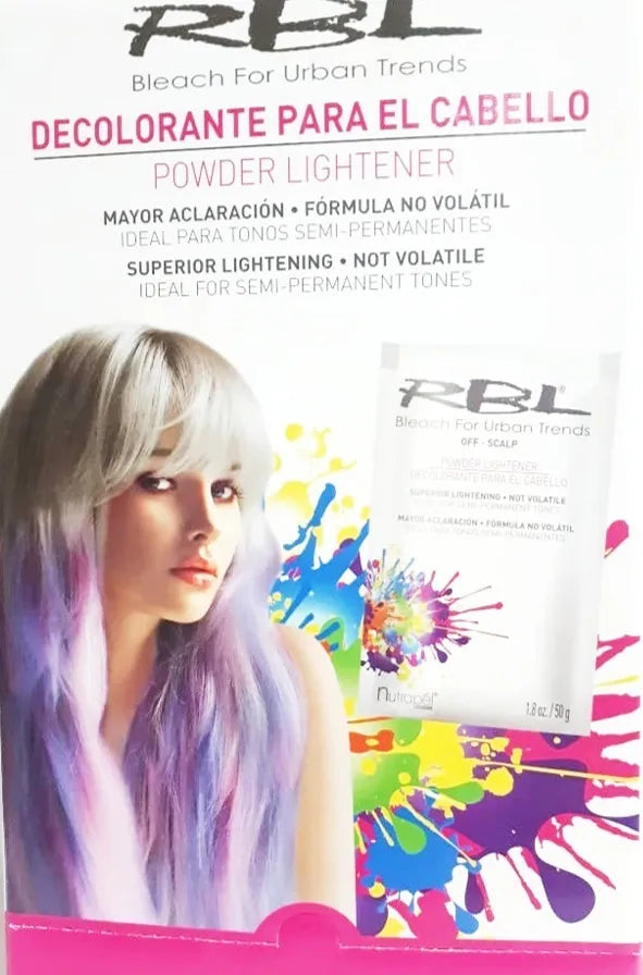 Decolorante Nutrapel RBL tono 1 negro para cabello