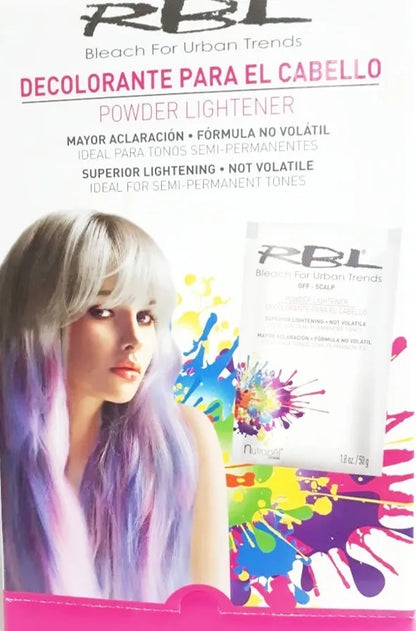 Decolorante Nutrapel RBL tono 1 negro para cabello