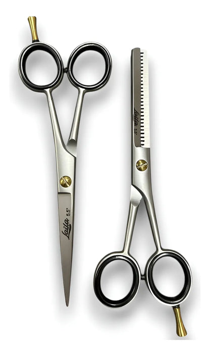 Kit de Tijeras Profesional Estilista Barbero Peluquero