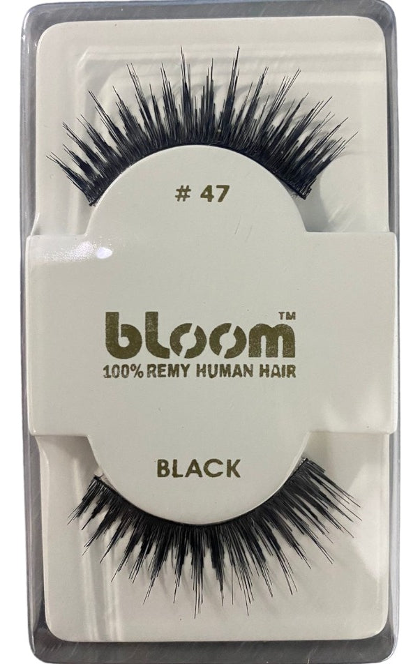 1 Par de Pestañas Tira Bloom 100% Natural Tipo Mink