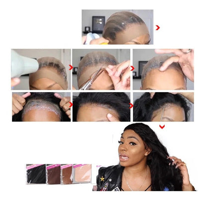 Malla Red Para Peluca Oncologica Protector 12 Paquetes / 2 Mallas por Paquete