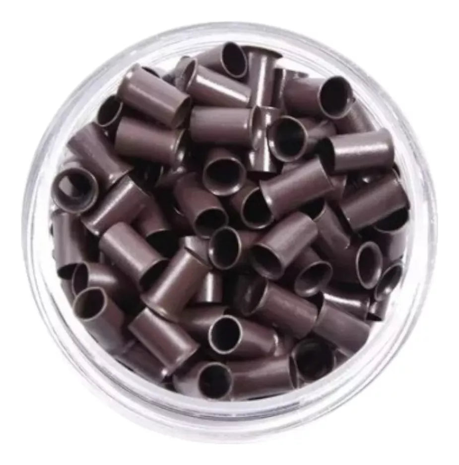 Microchip Jumbo Para Extensiones De Cabello 1000 Pzas