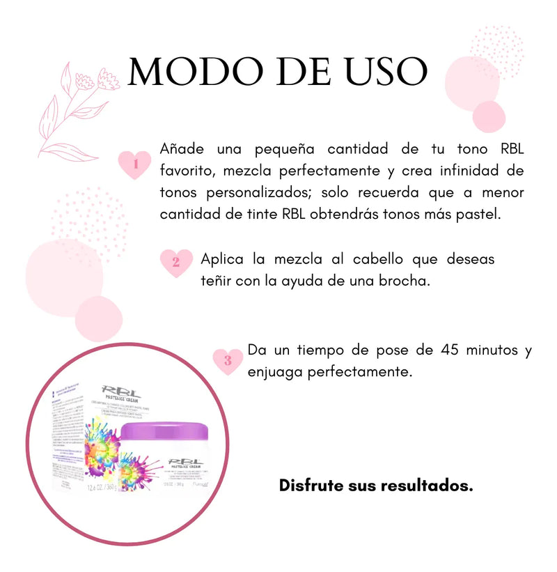 Matizador RBL Matizadores nutrapel tono neutral para cabello