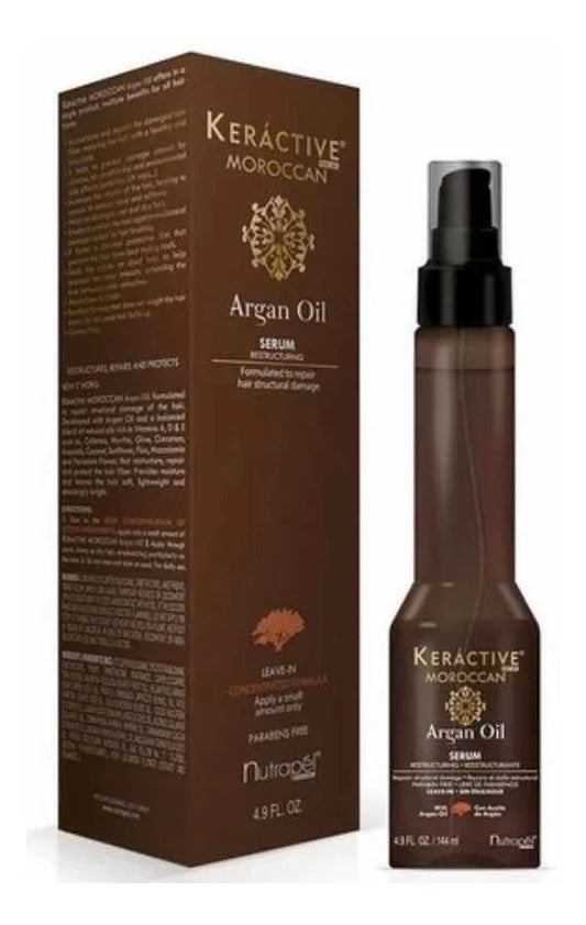Nutrapel Serum Reestructurante Aceite De Argan Keractive Moroccan Oil 144ml